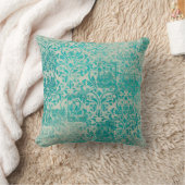 Coussin Série de papiers turquoise Ephemera Design 19 (Couverture)