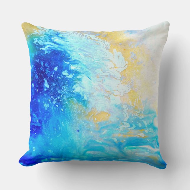 Coussin Série d'eau 2 (Recto)