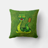 Coussin Serpent à sonnettes (Verso)