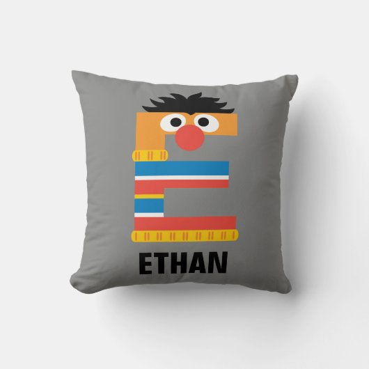 Coussin Sesame Street | E est pour Ernie (Recto)