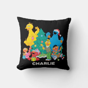 Coussin Sesame Street   Noël