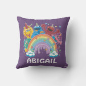 Coussin Sesame Street Unicorn Arc-en-ciel (Verso)