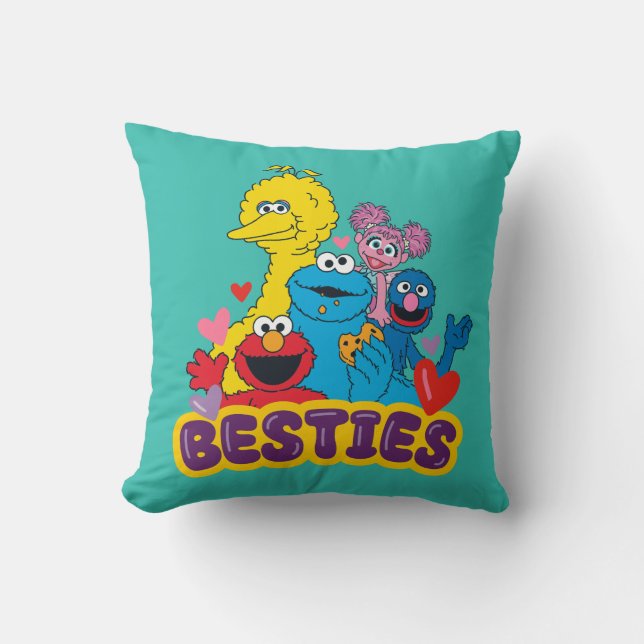 Coussin Sesame Street Valentine Besoins (Recto)