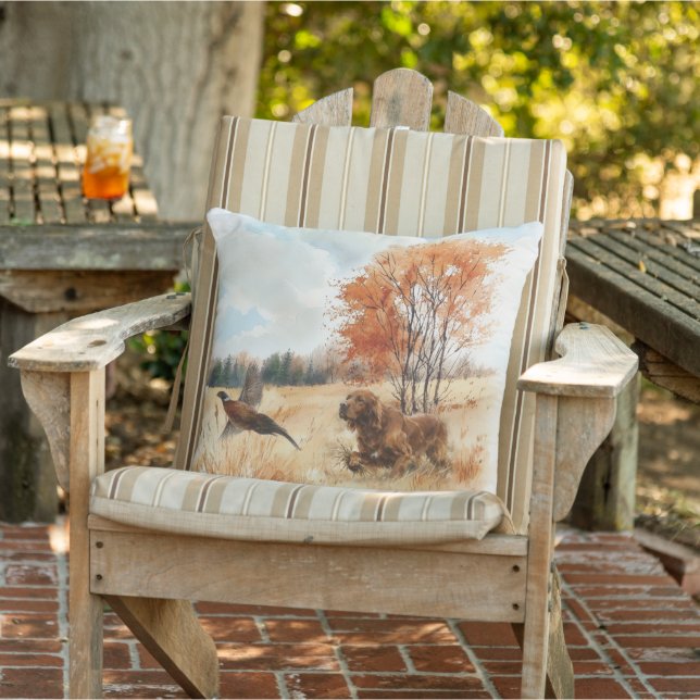 Coussin Setter Irlandais  (Chaise)