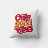 Coussin Seulement de bonnes ondes (Verso)