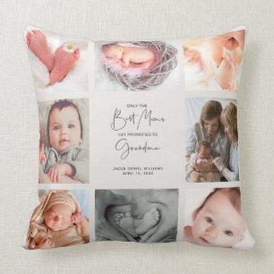 Coussin Seules les meilleures mamans sont promues à grand-