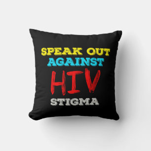 Coussin S'exprimer contre la stigmatisation du VIH - Sensi