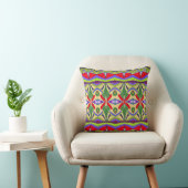 Coussin SFTP - 003 - Violet et Rouge (Chaise)