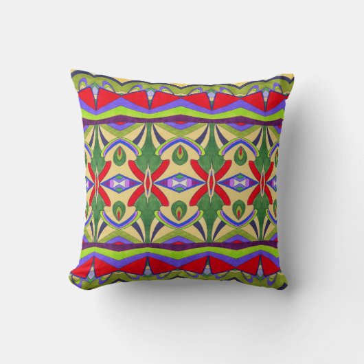 Coussin SFTP - 003 - Violet et Rouge (Recto)