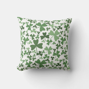 Coussin Shamrock coloré