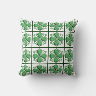 Coussin Shamrock/Coussin de trèfle