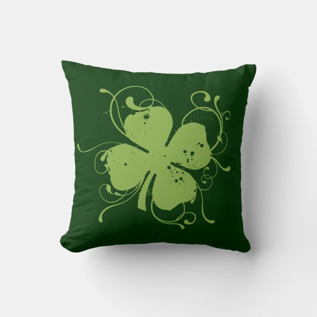 Coussin Shamrock de fantaisie (Recto)