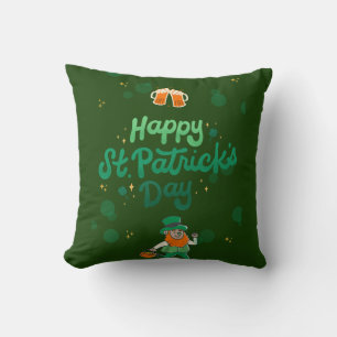 Coussin "Shamrocks & Shenanigans : La Saint Patrick