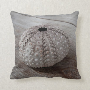 Coussin Shell sur un Tableau en bois