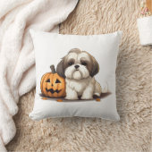Coussin Shih Tzu sur le thème de l'Halloween (Couverture)