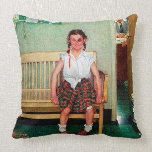 Coussin Shiner ou à l'extérieur du bureau du directeur