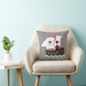 Coussin Ship Ahoy Matey Enfants Pirate Thème (Chaise)