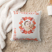 Coussin Showering_ [Nom de maman-to-be] avec amour! (Couverture)
