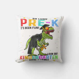Coussin Si Longtemps Pré-K jardin d'enfants ici je viens D