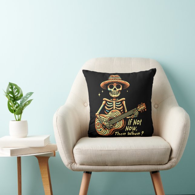 Coussin Si pas maintenant, alors quand (Chaise)