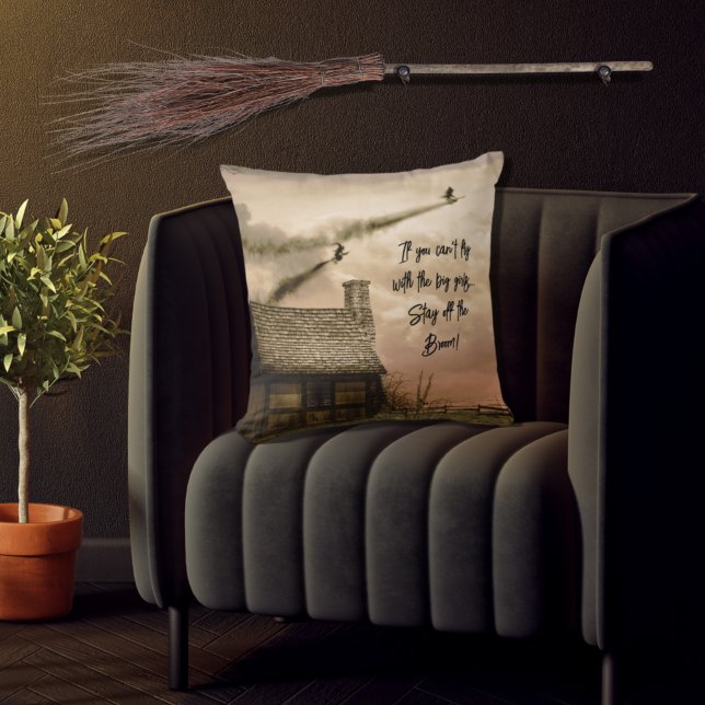 Coussin Si tu ne peux pas te balader avec les grandes fill (Créateur téléchargé)