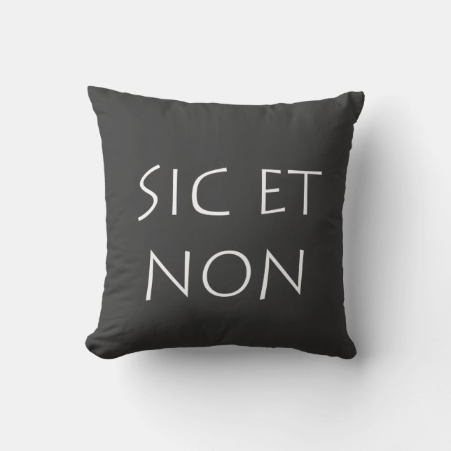 Coussin sic et (Recto)
