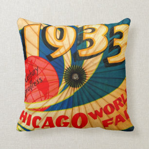 Coussin Siècle 1933 de l'Exposition universelle de cru