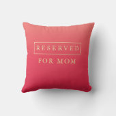 Coussin Siège Réservé Pink Ombre (Verso)