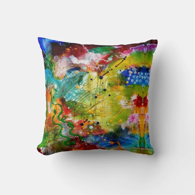Coussin Siercoussin "Happy-Art" Boudrielly (Recto)