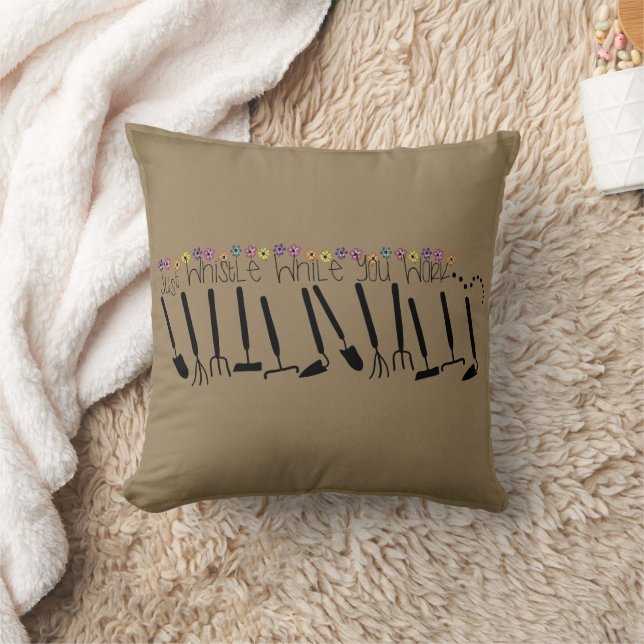Coussin Siffler juste pendant que vous travaillez dans le  (Couverture)