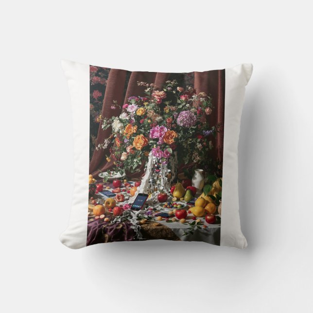 Coussin Signal fracturé (Recto)