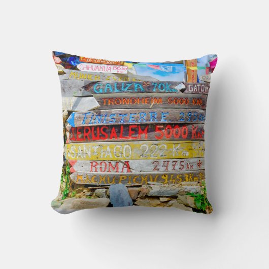 Coussin Signe de distance (Recto)