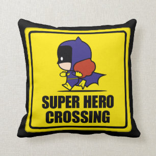 Coussin SIGNE DE PASSAGE DU Super Héros Chibi Batwoman