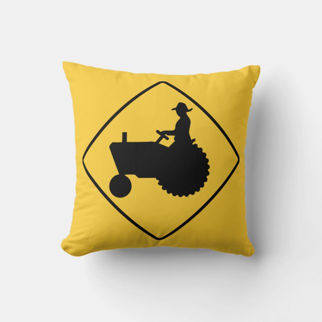 Coussin Signe de tracteur (Recto)