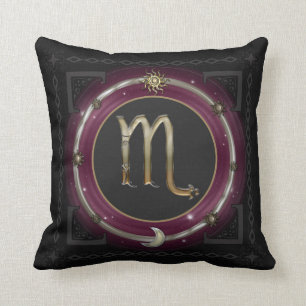 Coussin Signe de zodiaque de Scorpion