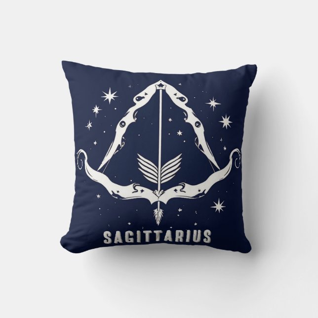 Coussin Signe du zodiaque Sagittaire (Recto)