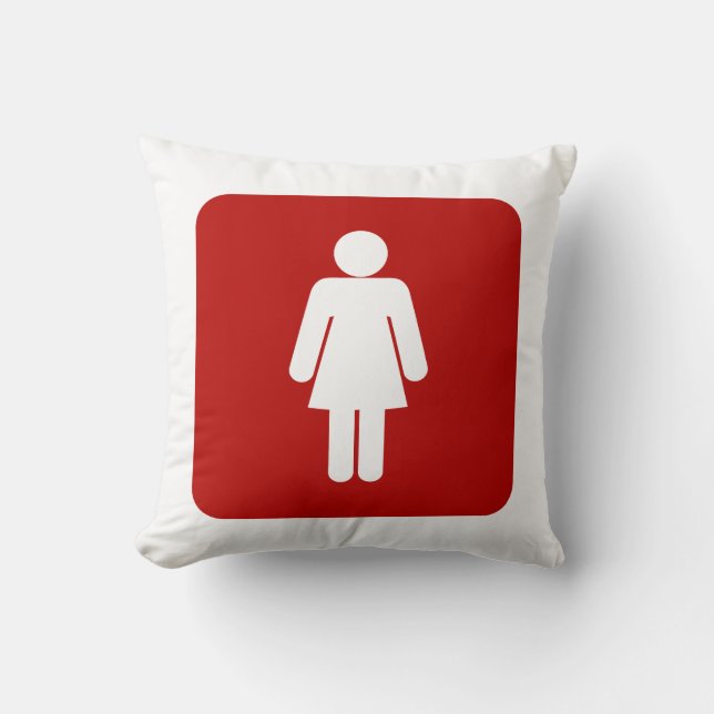 COUSSIN SIGNE FÉMININ (Recto)