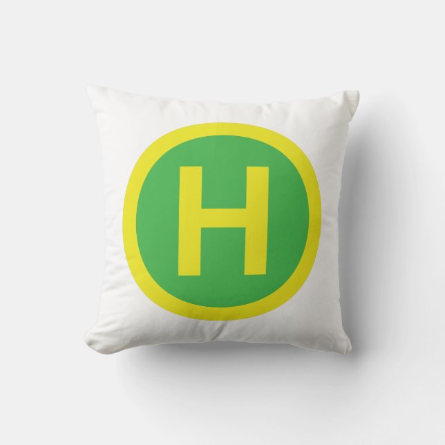 Coussin SIGNE Helipad (Recto)