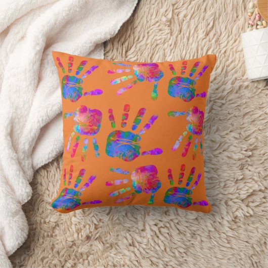 Coussin Signé par l'artiste Sunset (Couverture)