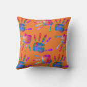 Coussin Signé par l'artiste Sunset (Verso)