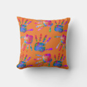 Coussin Signé par l'artiste Sunset (Recto)
