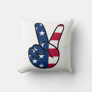 Coussin SIGNE USA Flag V