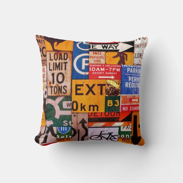 Coussin Signes (Recto)