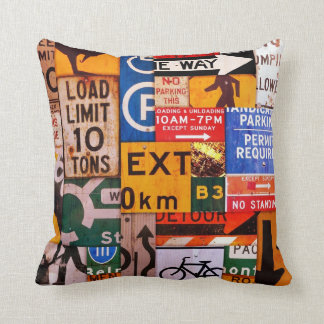 Coussin Signes