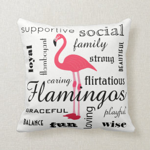 Coussin Signification de Flamant rose