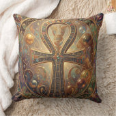 Coussin Signification du symbole de l'Ankh – Clé de la vie (Couverture)