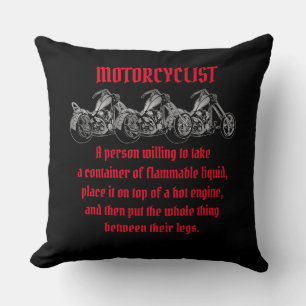 Coussin Signification D'Un Motocycliste