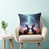 Coussin Sihouettes de lapin (Chaise)