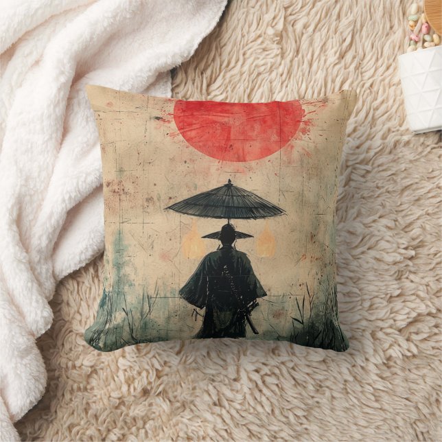 Coussin Silent Samurai Forêt Cramoisie (2) (Couverture)