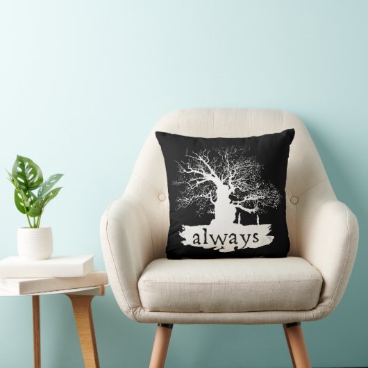 Coussin Silhouette de citation du charme | de Harry Potter (Chaise)